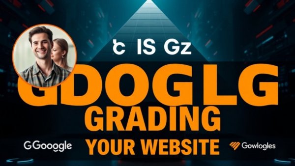 Promotional image for 'How Google Grades Your Website' live session.