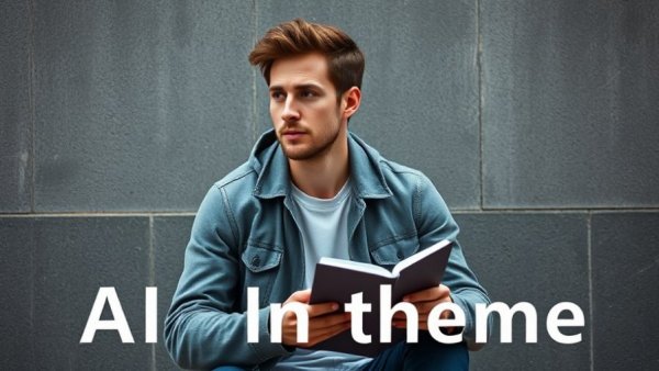 Man with notebook discussing AI features worth the money