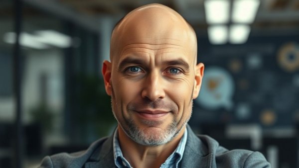 $500 into $20k/month marketing strategy visual with confident speaker.