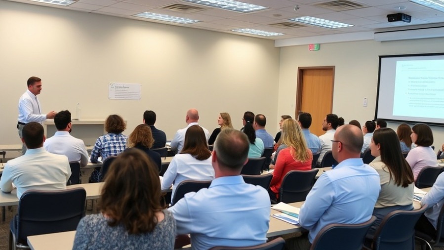 Educational sessions led by healthcare professionals in a classroom setting