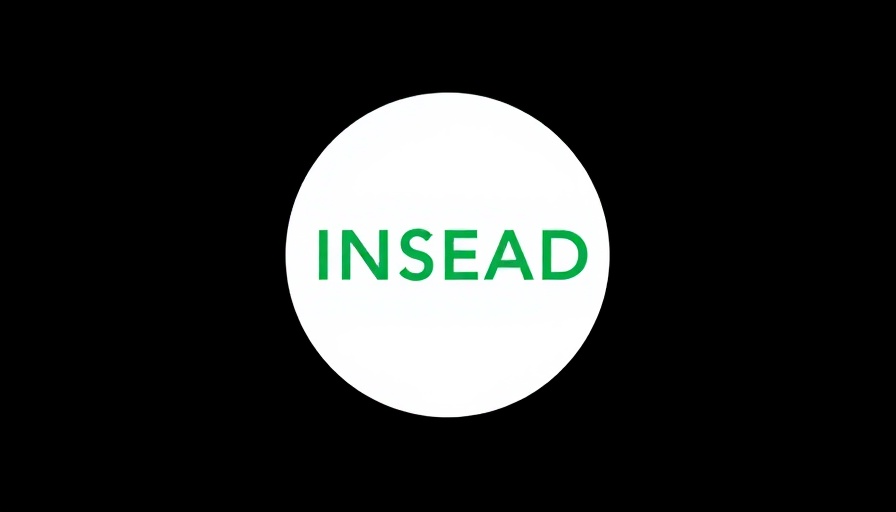 INSEAD logo emphasizing sustainability in business