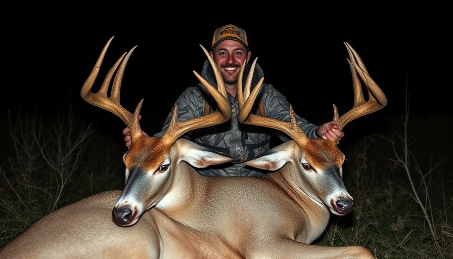 Hunter with deer showcasing effective bowhunting strategies.