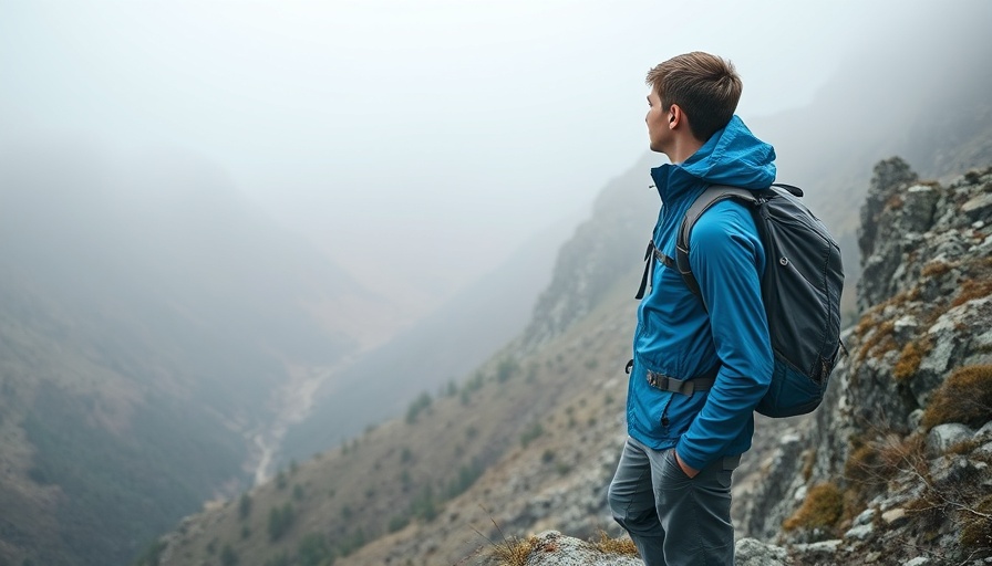 Hiker with backpack in foggy Peruvian mountains, Peru Packing List