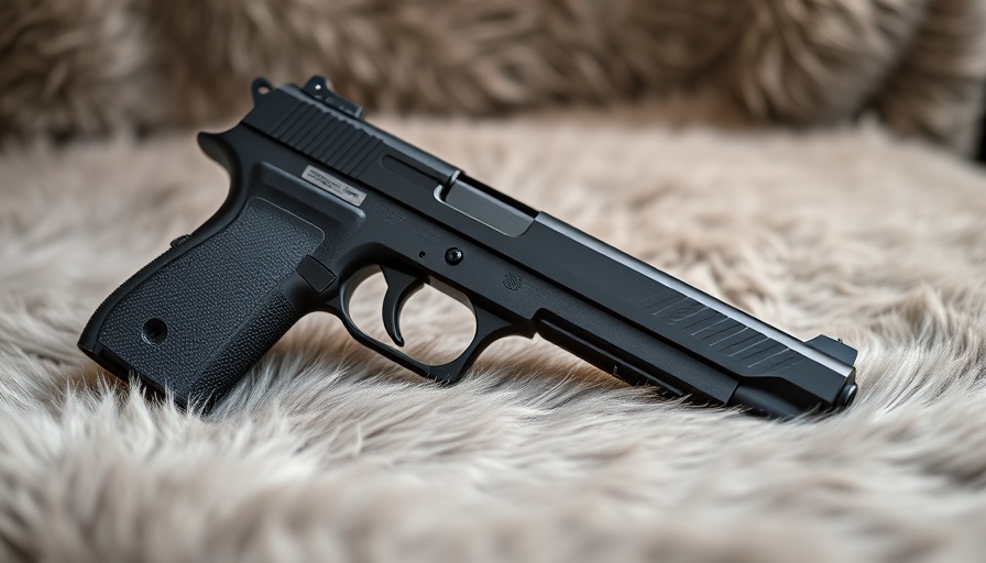 Springfield 1911 DS Prodigy pistol with detailed view.