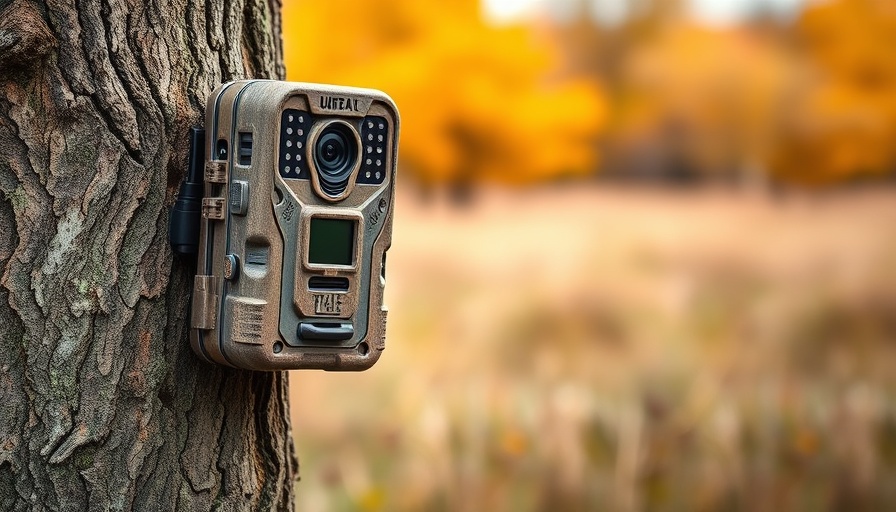 Game trail camera powered by Stealth Cam, TrueTimber partnerships.