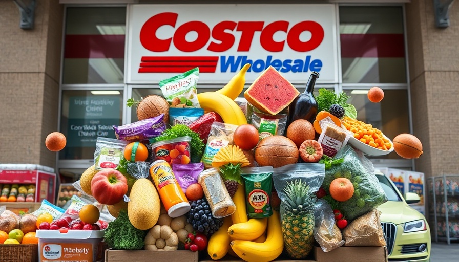 Healthy food options at Costco Wholesale store