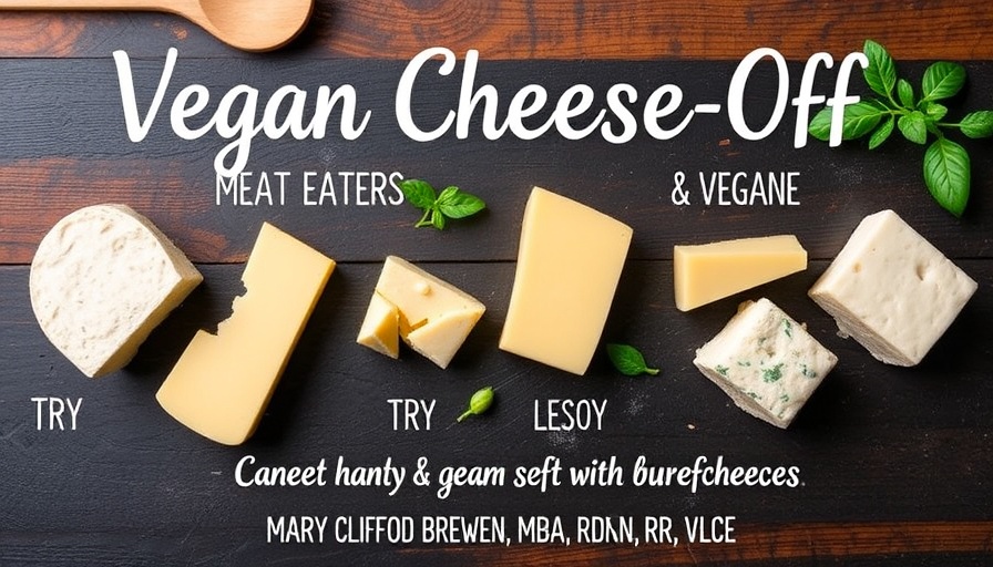 Vegan Cheese-Off: Meat-Eaters and Vegans Try Artisan Non-Dairy Cheeses, by Mary Clifford Brewer, MSN, MBA, RDN, RN, VLCE