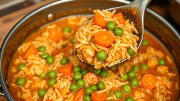 Delicious Bazella w Riz Without Meat for Plant-Based Eaters