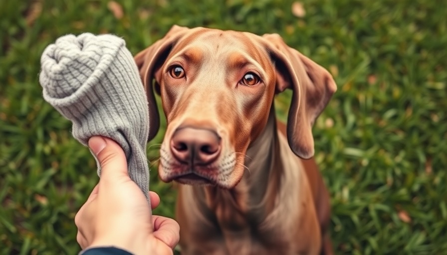 Funny dog shocked by sock, perfect for funny animal compilations.