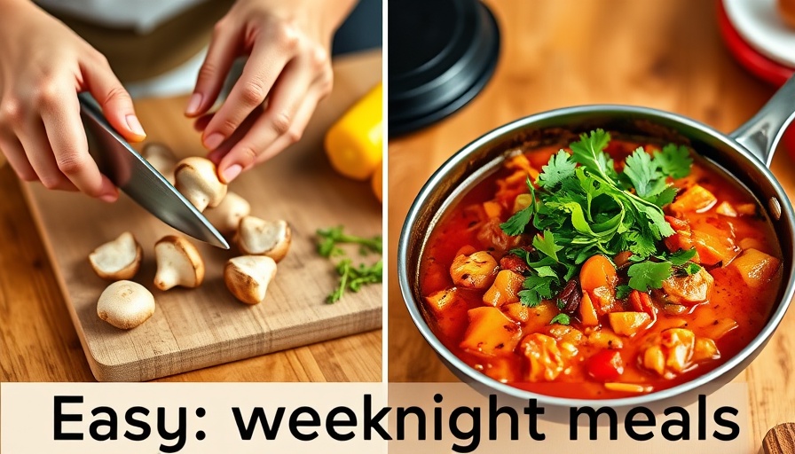 Collage of easy healthy dinners featuring meal prep and dishes.
