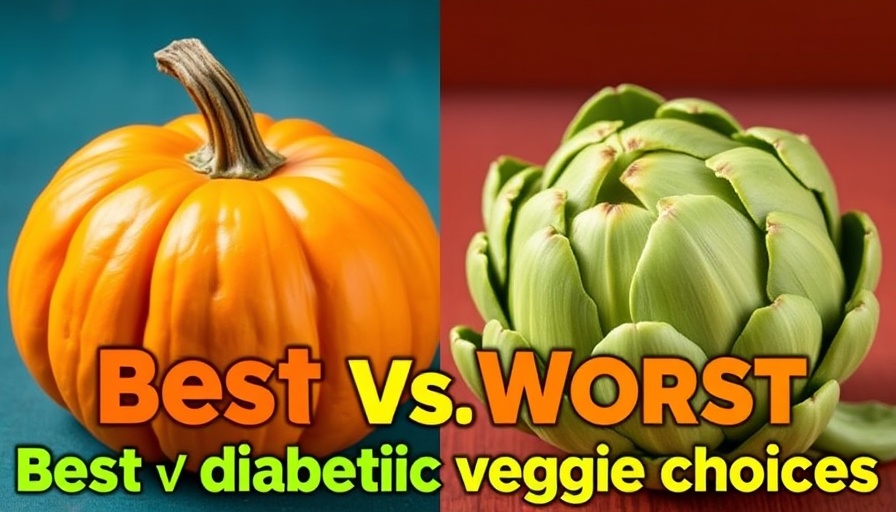Top veggies for diabetes control with pumpkin and artichoke.