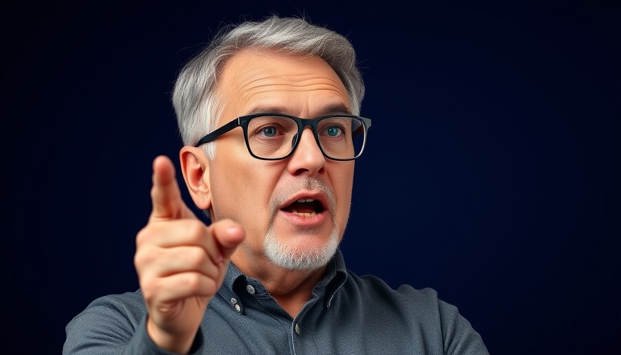 Burn visceral fat and stop inflammation discussion with expert, pointing.
