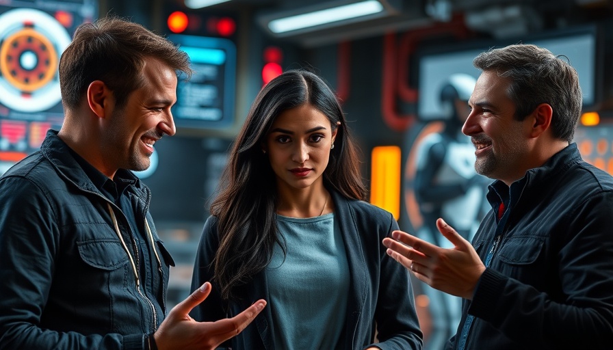 Tech discussion showcasing AI and iPhone dominance.