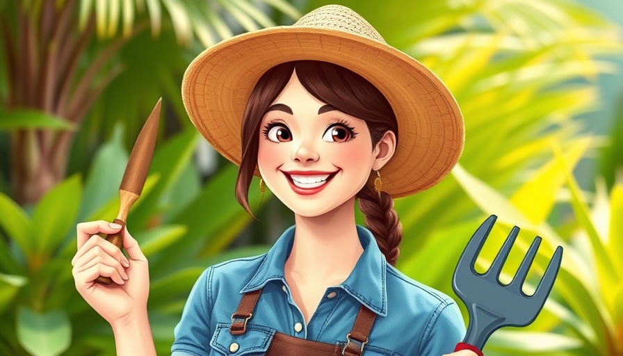 Cheerful gardener discussing succulent root rot prevention tips.