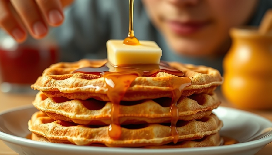 Reflecting on healthy choices with waffles, sustain a healthy weight.