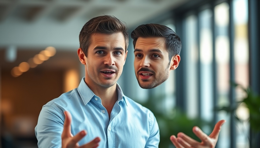 Confident man explaining how to calculate your stroke rate indoors.