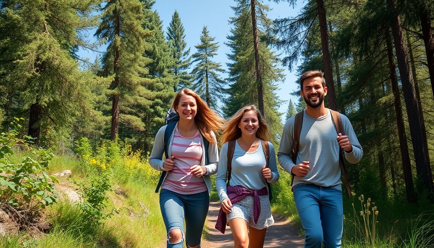 Family enjoying hiking, showcasing family friendly outdoor activities.