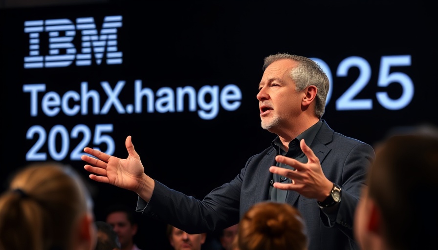 Speaker at IBM TechXchange 2025 Innovations talks passionately.