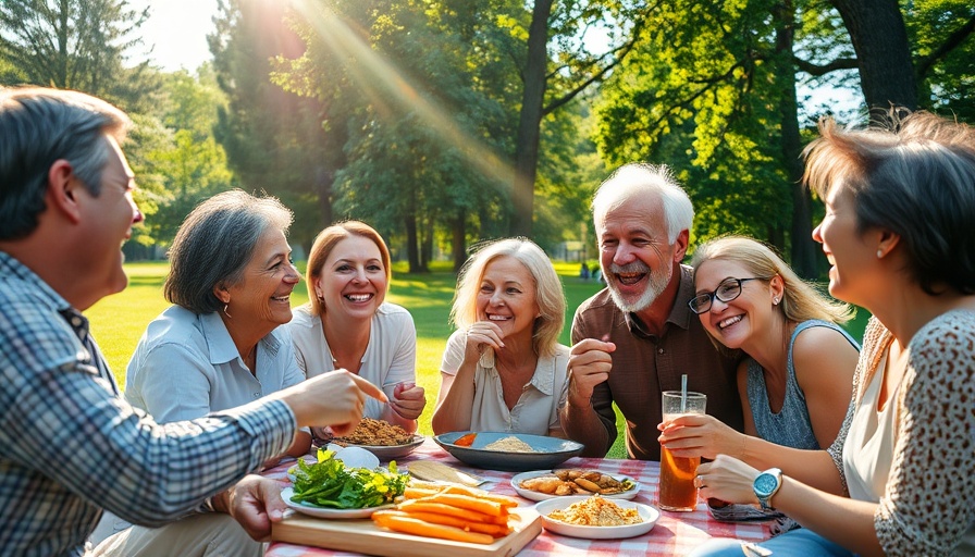 Family enjoying a picnic in a sunny park, showcasing family-friendly outdoor activities.