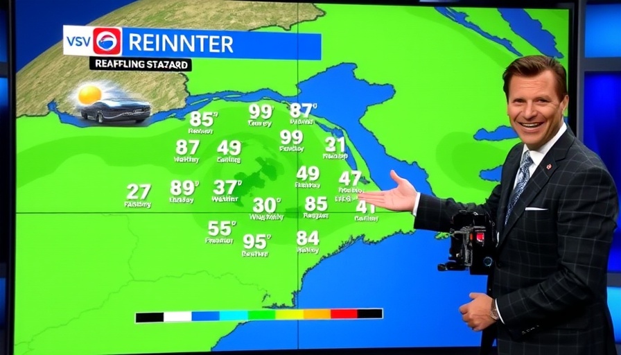 Miami Valley Weather Forecast updates presented on live broadcast.