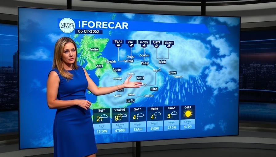 Miami Valley weather forecast presenter discussing upcoming weather.