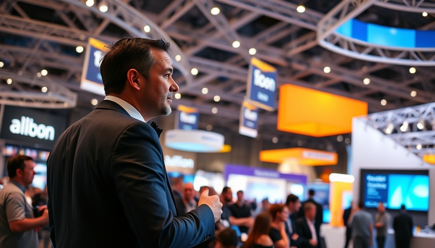 agentic AI and its impact on businesses in a tech conference setting