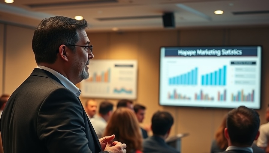 Professional presenting marketing data, SEO marketing strategy.