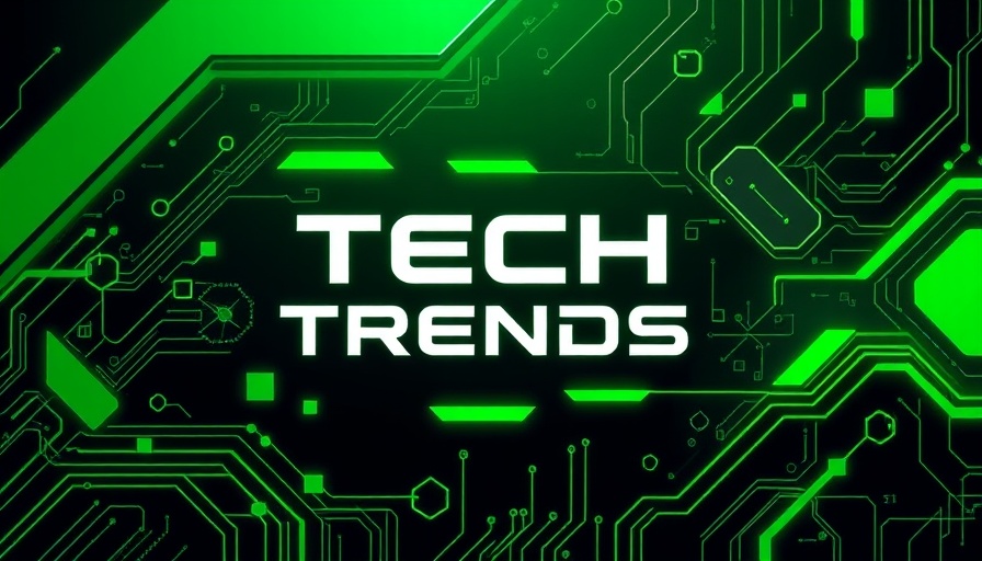 Futuristic digital concept illustrating tech trends for 2026.