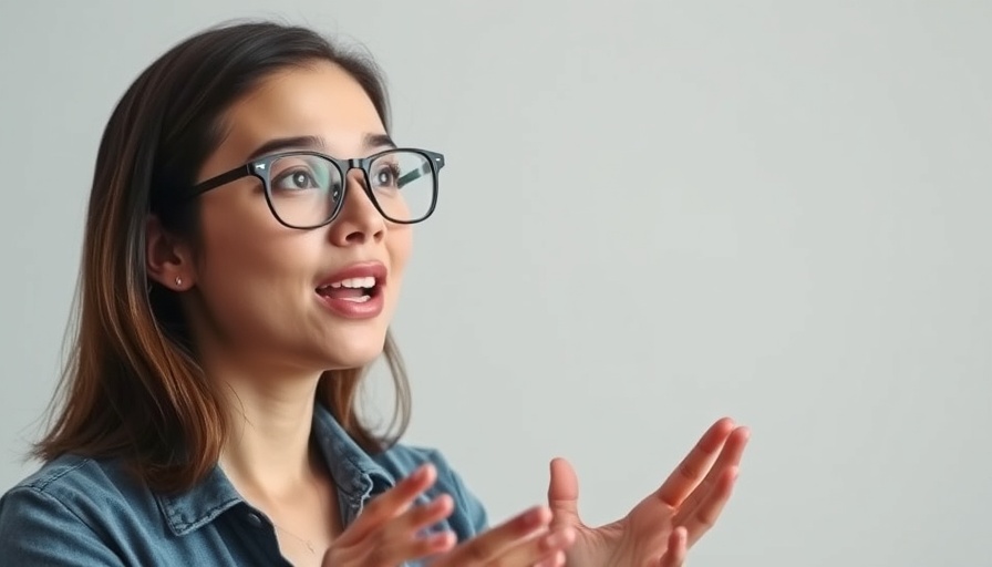Young woman speaking about holistic medicine definition.