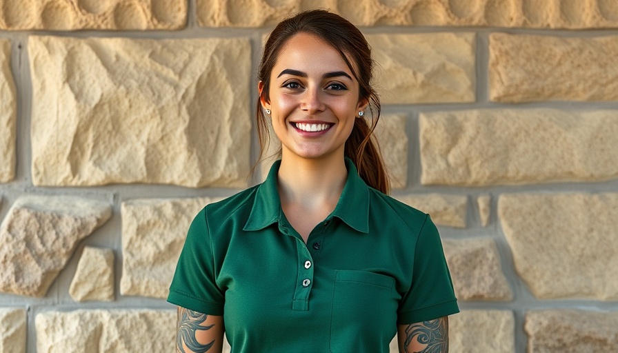 Sustainability Coordinator at St Julien Hotel & Spa, smiling in uniform.