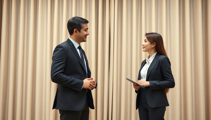 Business professionals discussing healthy lifestyle conversations indoors