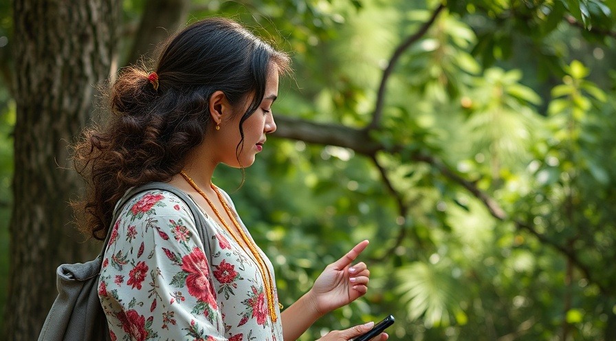 Real photo of people enhancing emotional connections to nature.