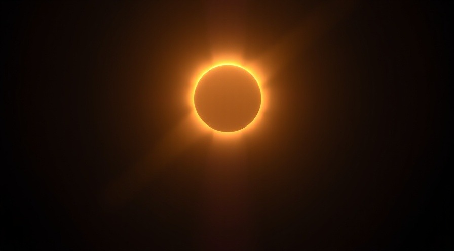 Stunning solar eclipse photo showcasing an awe-inspiring celestial event.