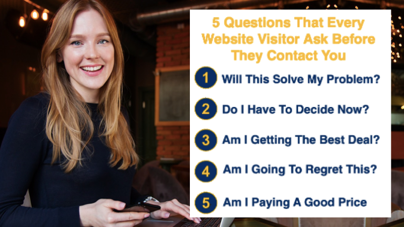 5Qs website visitors want to know