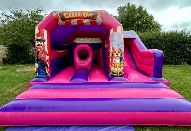bouncy castles