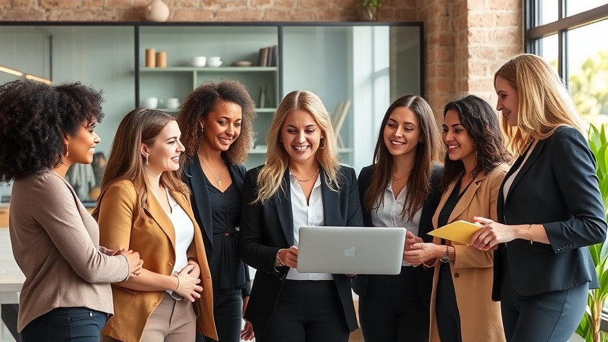 Diverse team of women franchise consultants collaborating on strategic expansion plans.