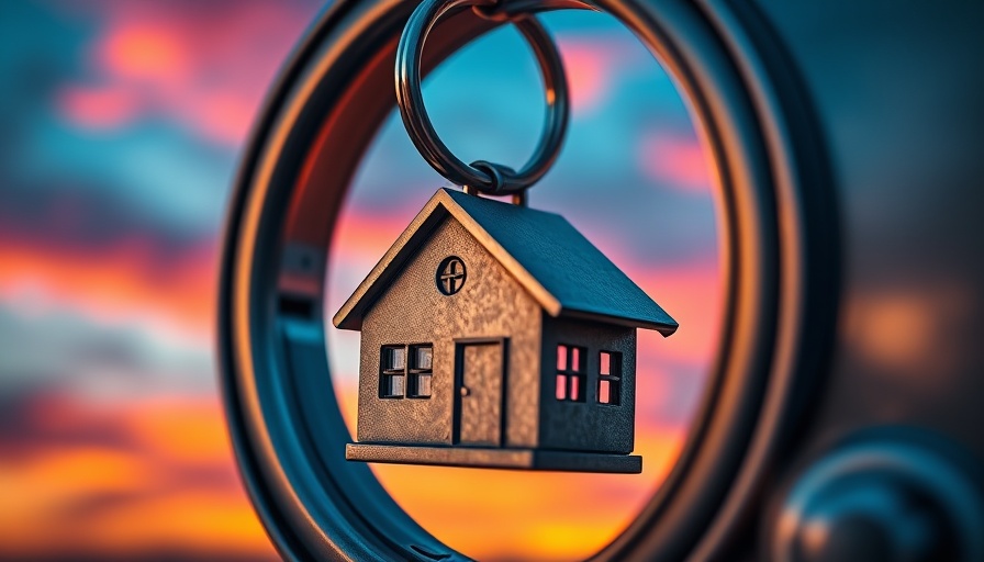 2026 Housing Market Outlook symbolized by house keychain.