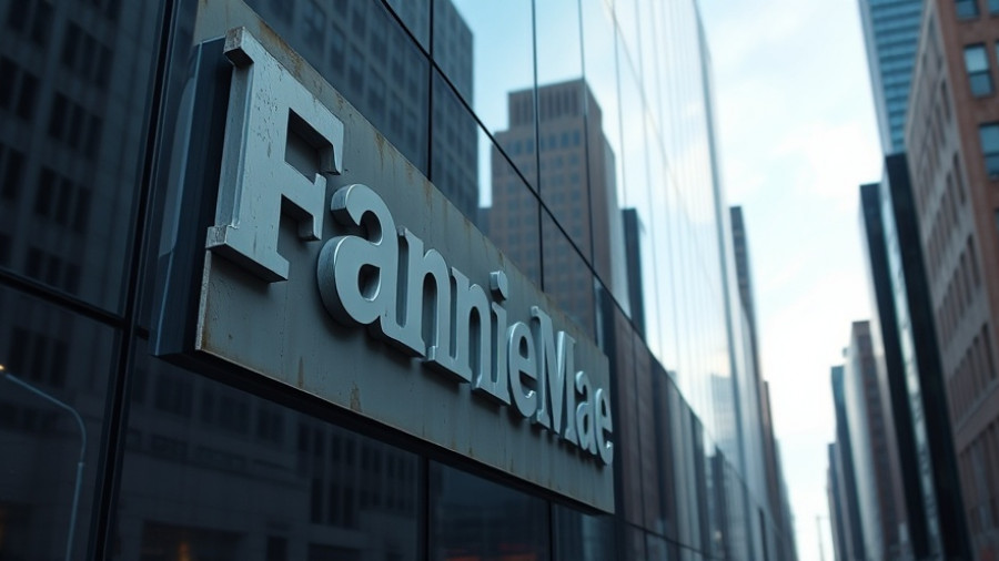 Fannie Mae office building reflecting job cuts era.