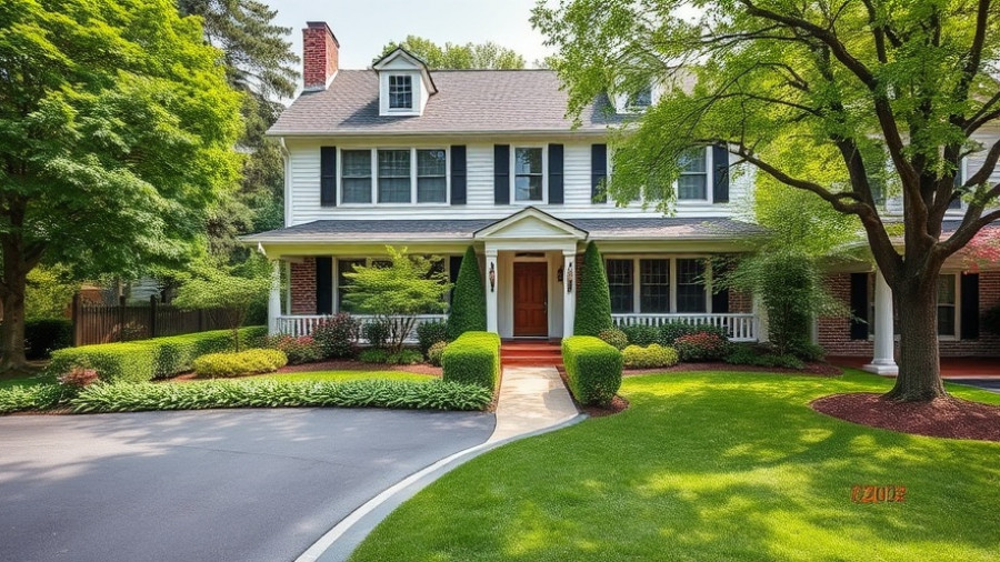 Charming suburban home with a manicured garden highlighting marketing tips for realtors.