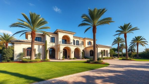 Mediterranean-style house, symbolizing breaking a lease to buy a house.