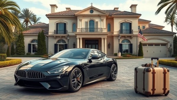 Luxury home seller incentives with car, furniture, and vacation.