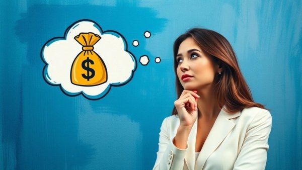 Thoughtful woman contemplating NAR 2024 spending.