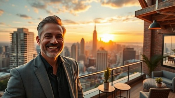 Luxury real estate insights from a vibrant Manhattan apartment view