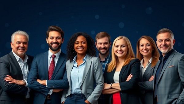 Diverse business professionals 2025 real estate trends discussion