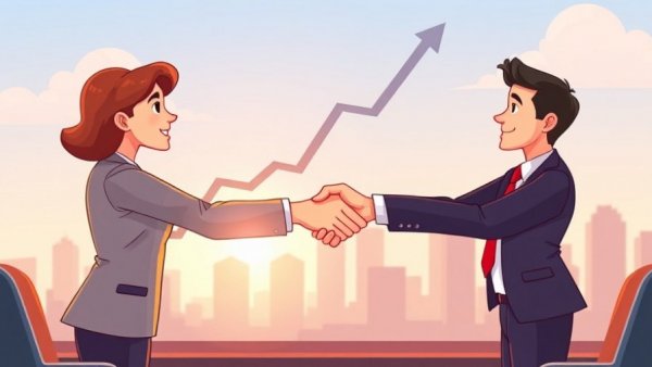 Business handshake illustrating non-QM lending strategy progress