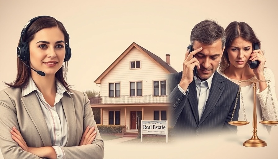 Telemarketing Consent for Real Estate Agents collage highlighting legal concerns.