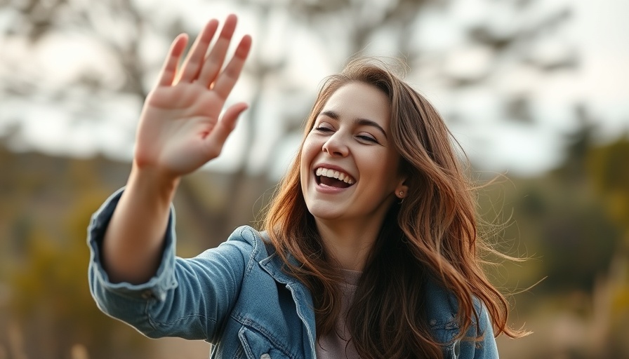Joyful woman celebrating outdoors after successful first-time homebuyer advice.
