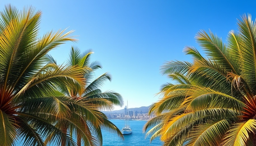 Florida coastal skyline with palm trees highlighting condo financing changes.