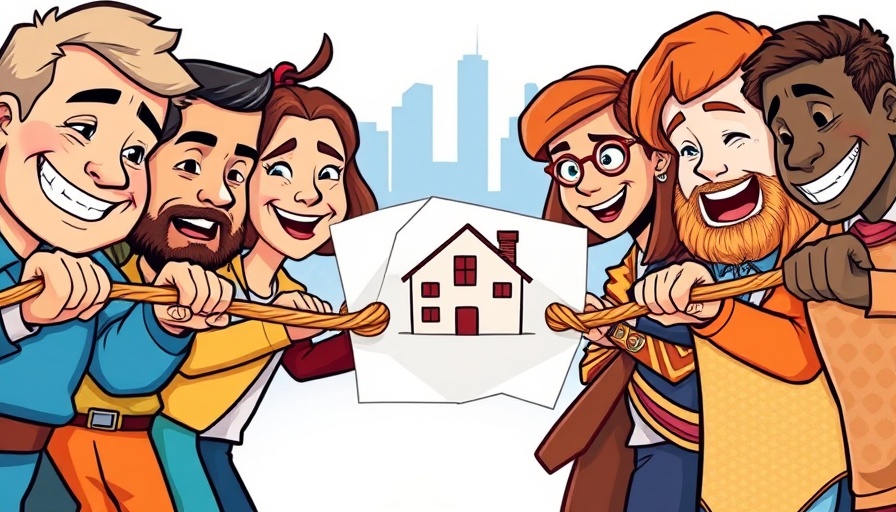 NAR trust restoration real estate agents tugging on a rope.