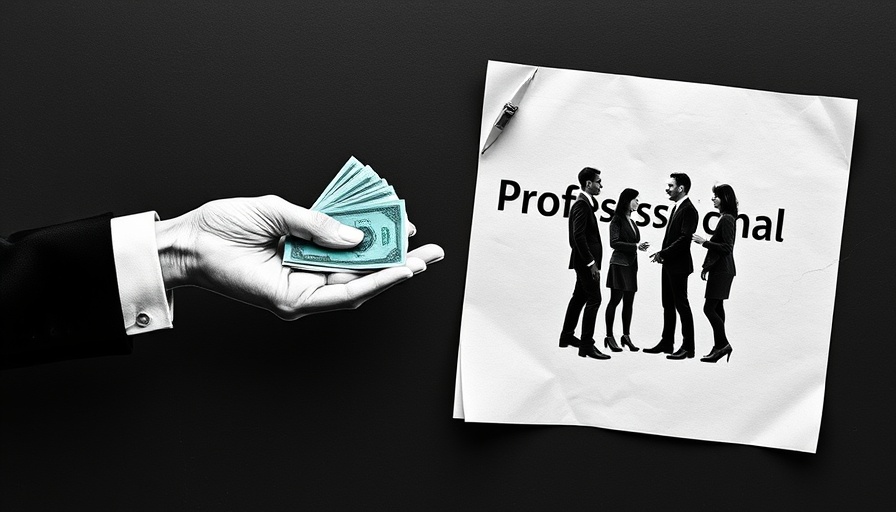Clear explanation of real estate professional fees with stylized imagery.
